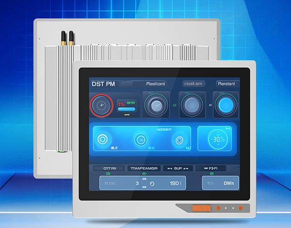 Ip6510 point lcd touch screen rugged all in one embedded industrial panel pc mon