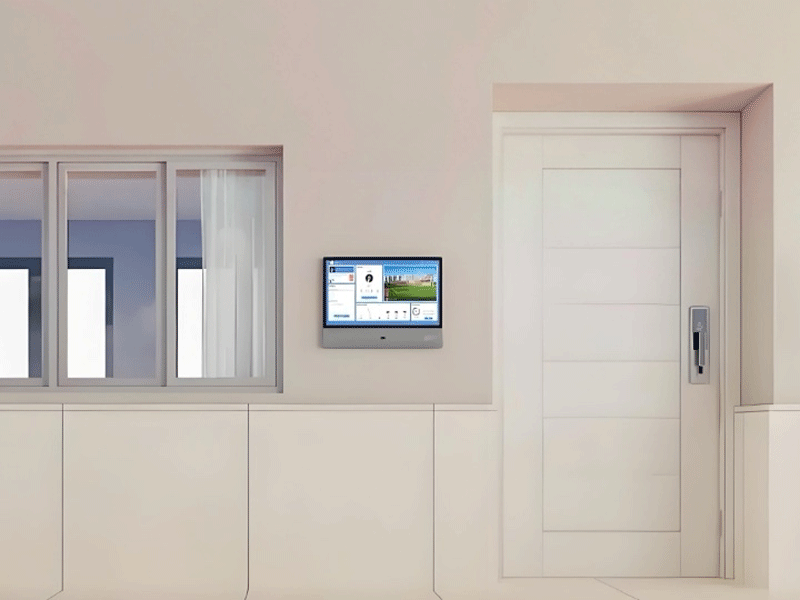 18.5 Inch school smart system touch screen wall-mounted all-in-one electronic cl