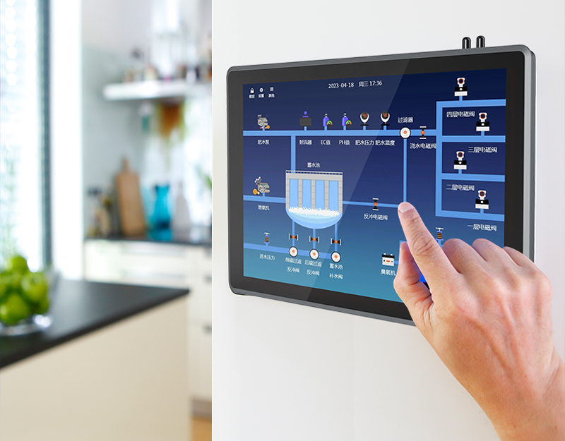 Waterproof custom industrial lcd display IP65 10.1 12 15 17 19 21.5 23.8 inch to