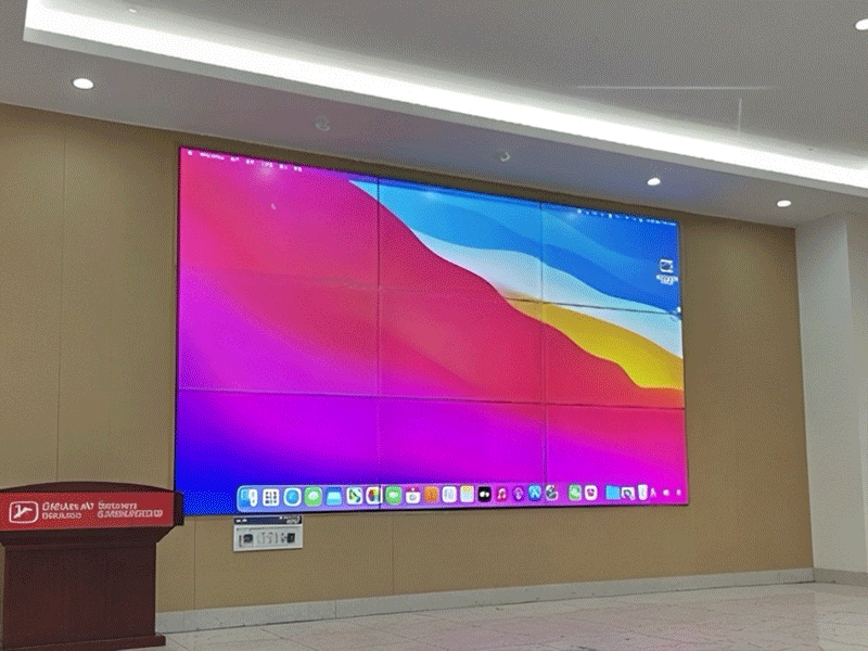 Seamless Video Wall Splicing Industrial-Grade LCD Panel Visual Intelligence Scre