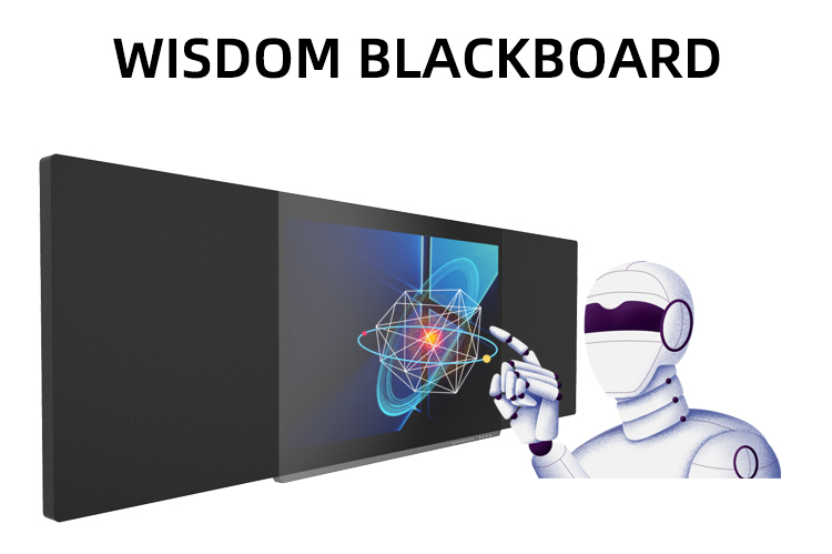 Classroom teaching oem 65 inch 20 points touch screen nano interactive blackboar
