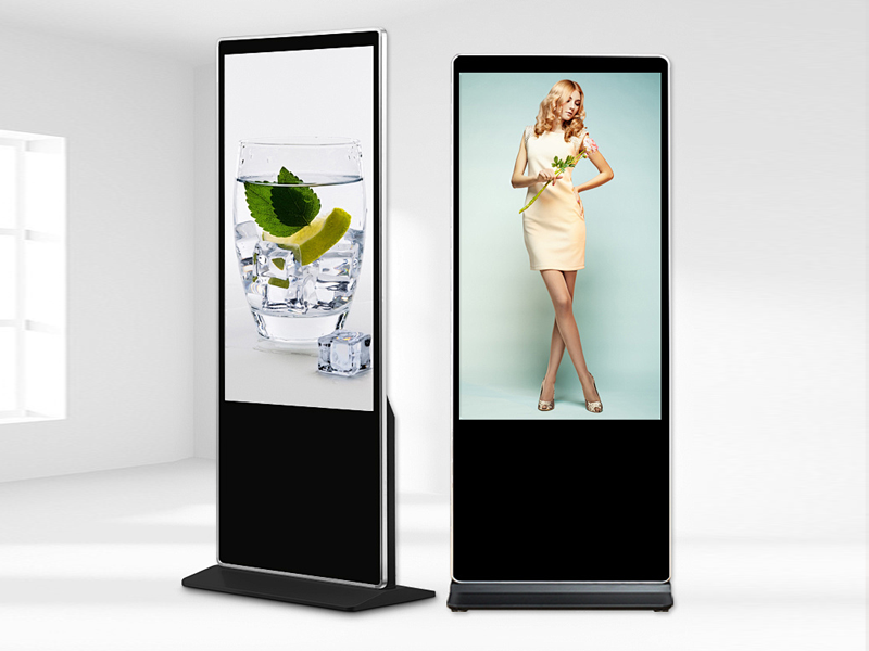 Attract customers interactive full hd browse ads active big tv standing advertis