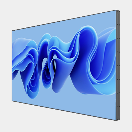 Factory special ultra-thin hd touch video player display wall oumnted advertisin