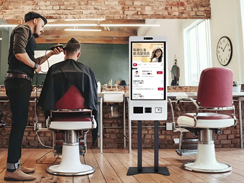 Supermarket retail hotel all-in-one selfservice cash register large screen intel