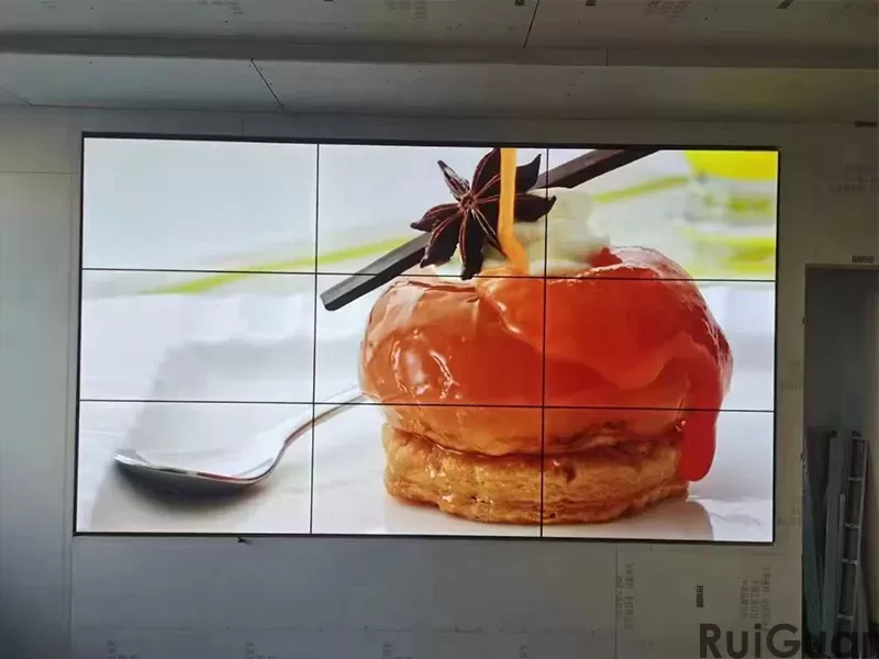Ultra-slim frame supports video image playback advertising product display LCD s