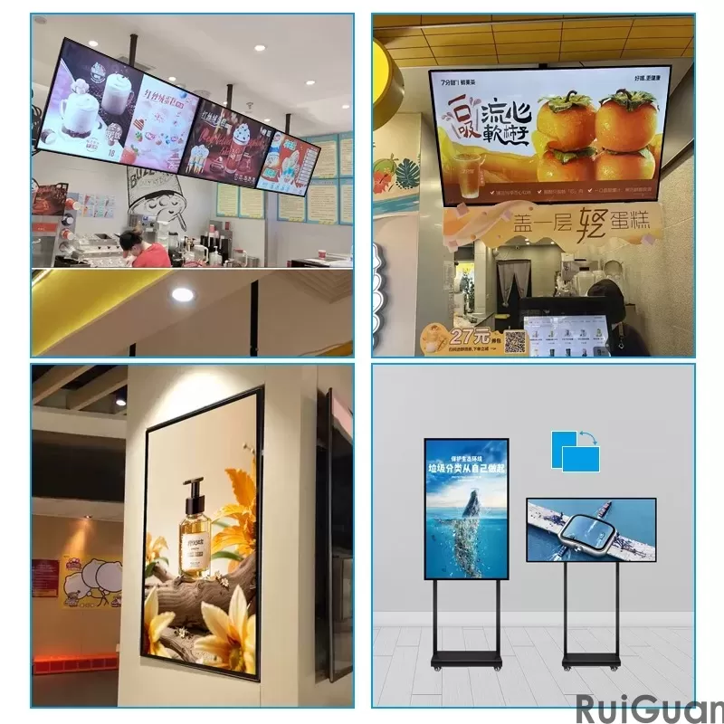 Advertising display machine screen: intelligent promotional interesting device (B)