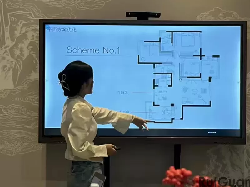 Touch all-in-one advertising display screen machine, making your life more convenient (A)