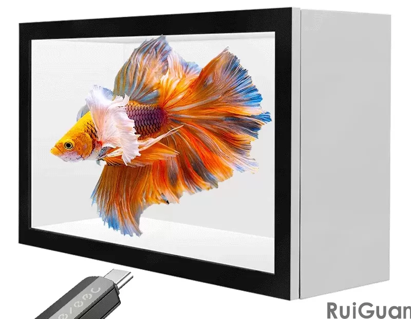 OLED transparent screen display machine: the new favorite of future technology t