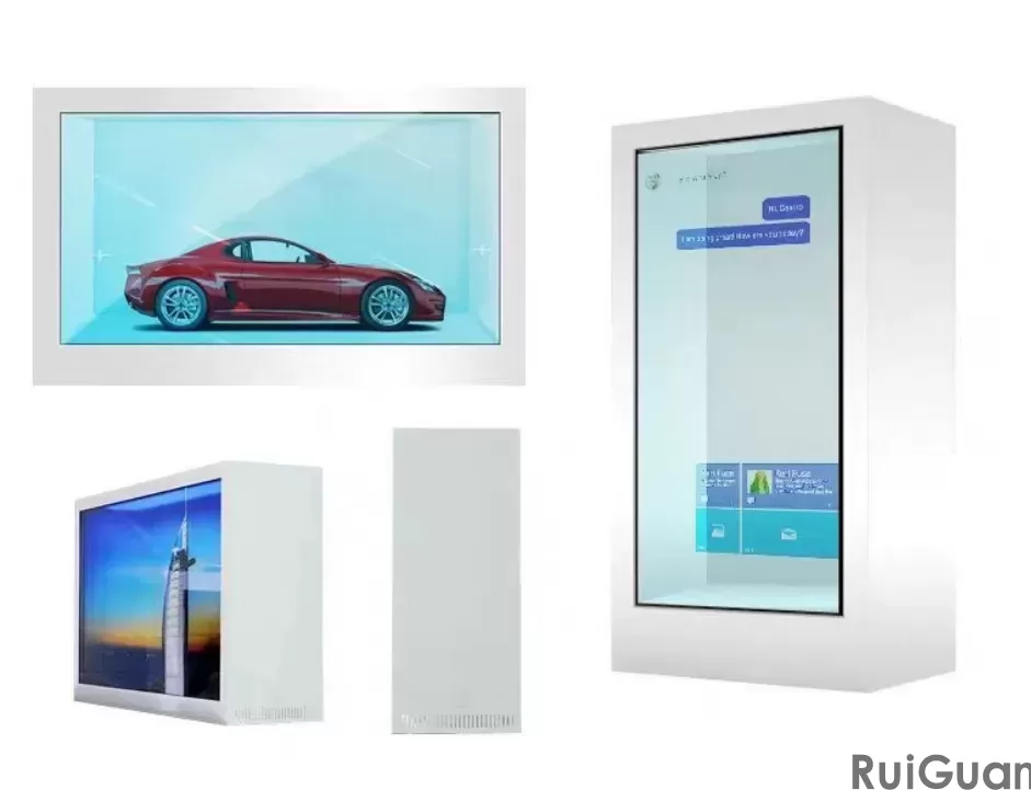LCD transparent cabinet screen: showcasing new trends in technology (A)