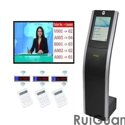Solution and Application of Queuing and Calling Machine System